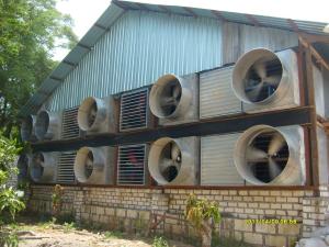 fan blower close house